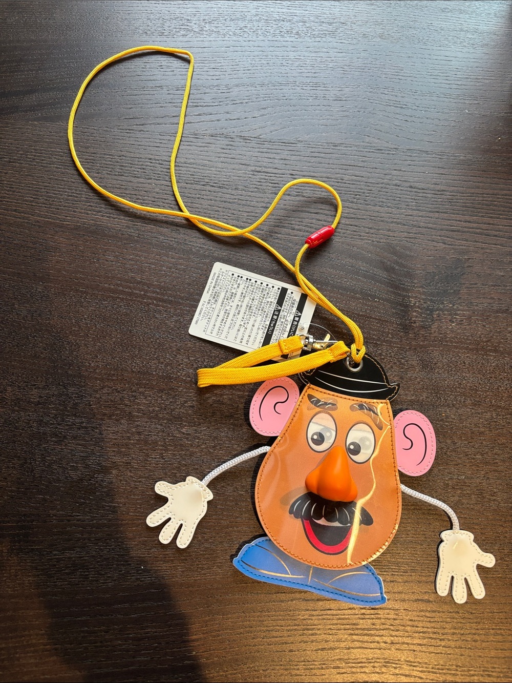 NWT！Universal Studios Japan USJ Mr. Potato Head Pass Case Card Holder w/ Lanyard